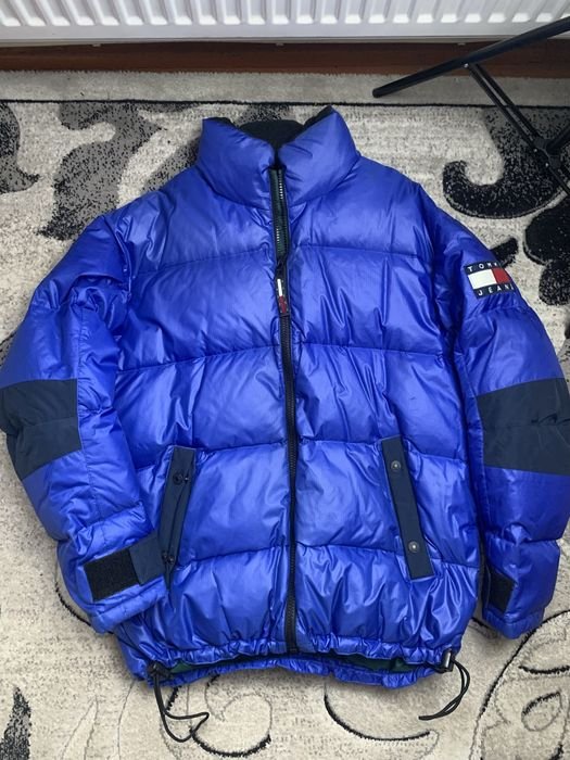 Мужской Tommy Jeans Пуховик Синий 42