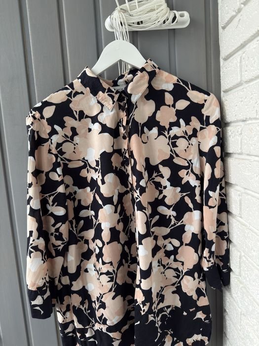 Damen Gerry Weber Hemd Schwarz Viskose 38