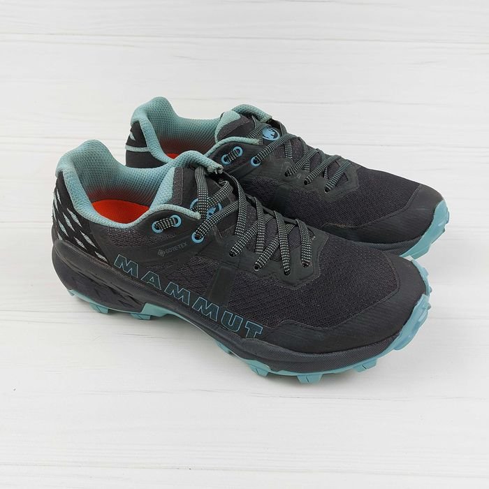 Damen Mammut Sneakers Schwarz Textil 38,5