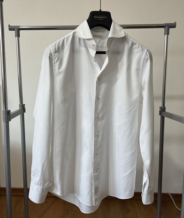 Homme Suitsupply Chemise Blanche Coton