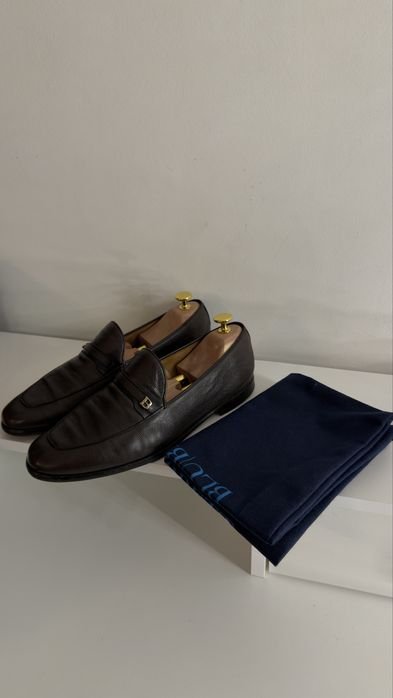 Uomo Barrett Mocassini Marrone Pelle 40.5