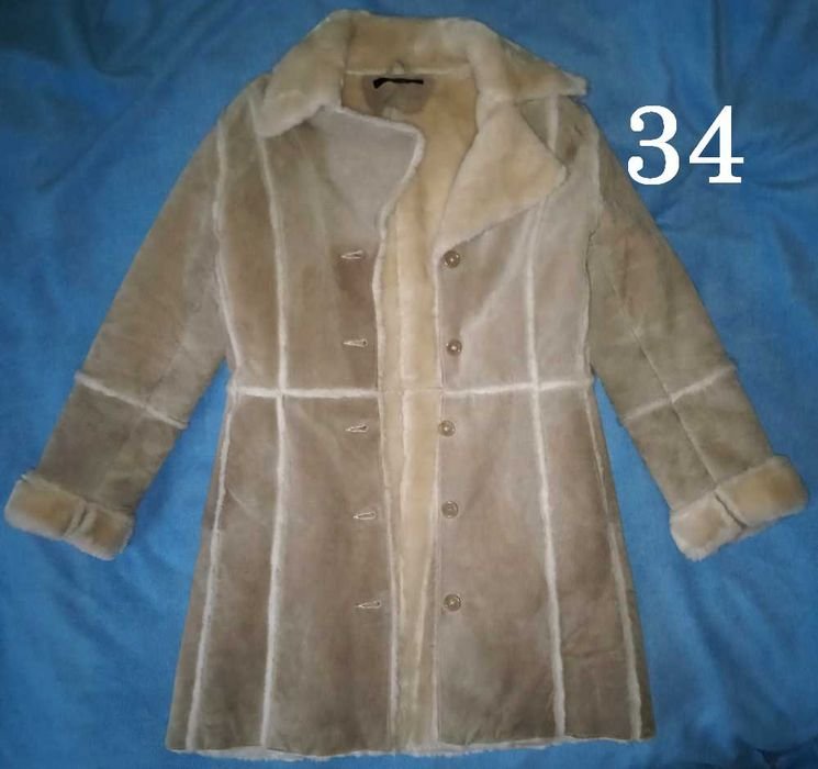 Donna HallHuber Philosophy Giacca Grigia Pelle 34