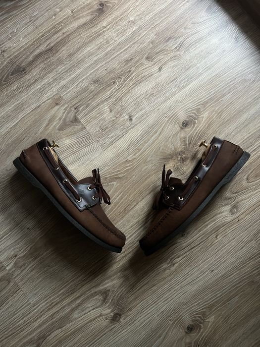 Мужские Sperry Ботинки Кожаные 46