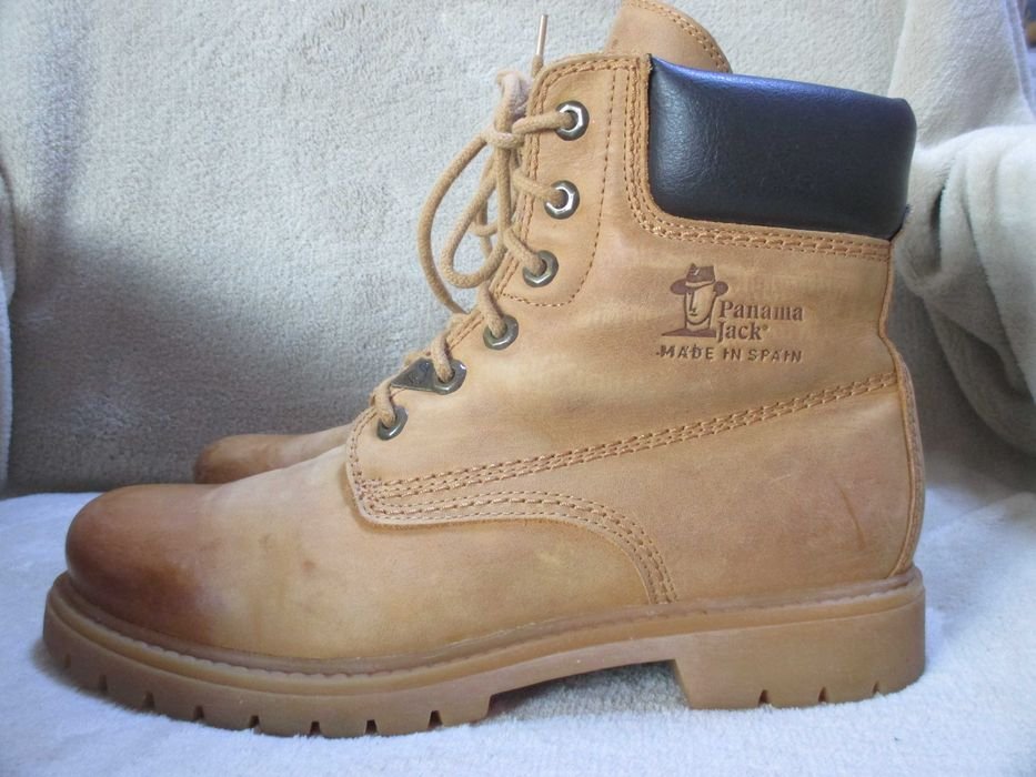 Мужские Panama Jack Ботинки Бежевый Кожа 40