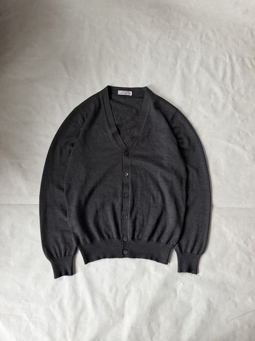 Мужской Gran Sasso Свитер Серый 48(S)