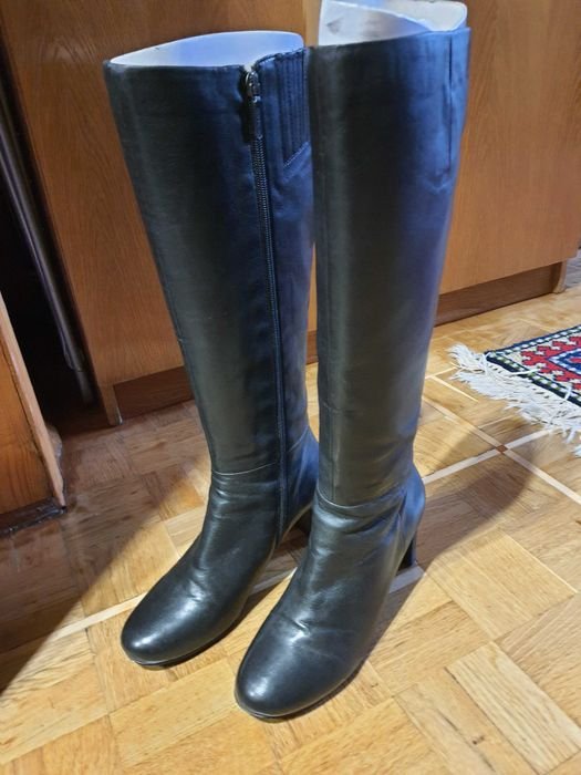 Femme Carlo Pazolini Bottes Noires Cuir 38