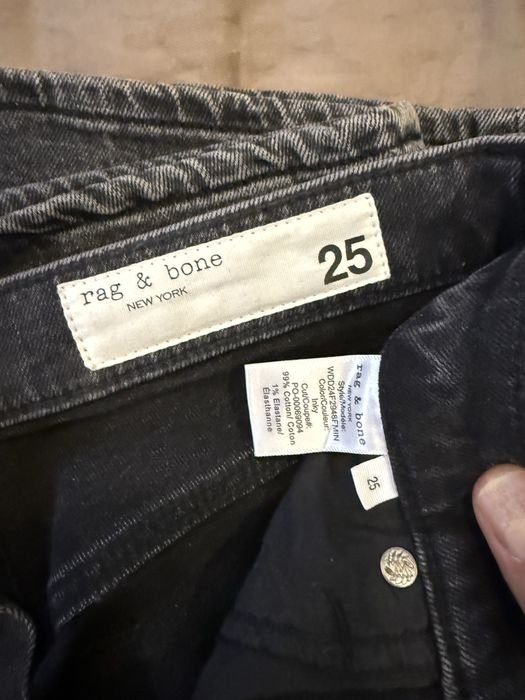 Женские rag & bone Джинсы Серые 34