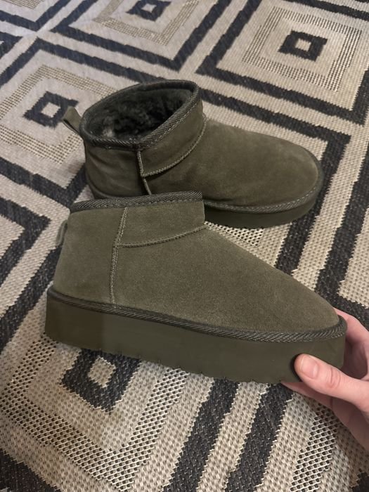 Femme Ugg Classic Ultra Mini Platform Vert 39