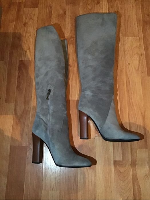 Women Iceberg Boots Grey Suede 39