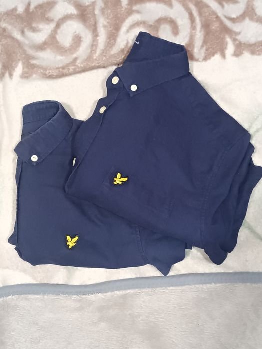 Мужской Lyle & Scott Рубашка Тёмно-синий Другой