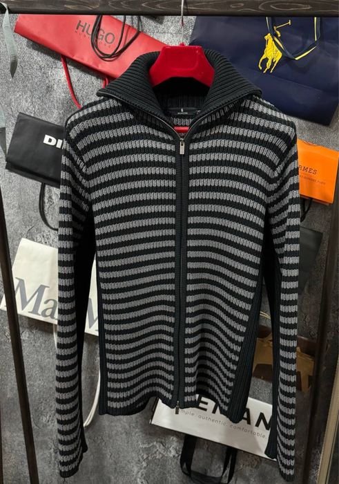 Мужской Selected Светр Серый Бавовна 38