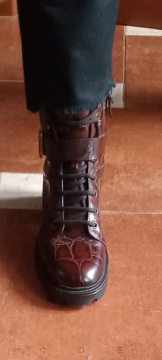 Женские Tod's Ботинки Коричневый Кожа 38