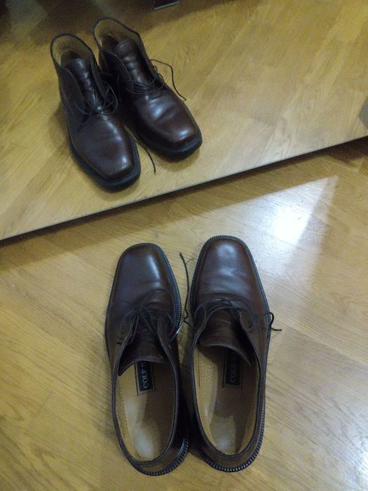 Мужские Cole Haan Черевики Коричневый Натуральная