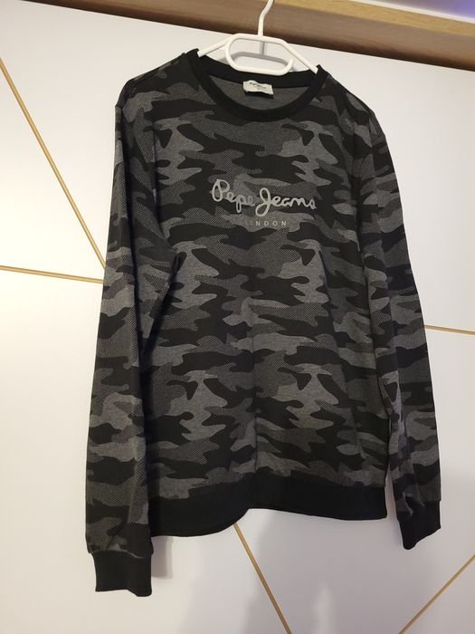 Homme PepeJeans Pull Noir Coton L-XL