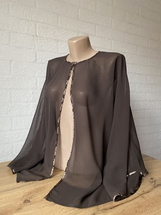 Marina Rinaldi Жакет Коричневый XL