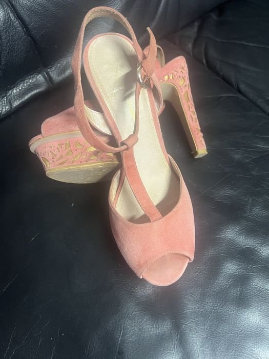 Женские Kurt Geiger Туфли Розовые Замша 39