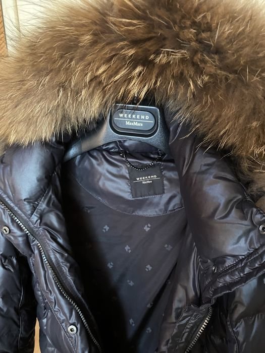 Женская Max Mara Weekend Пуховик Чёрный 38