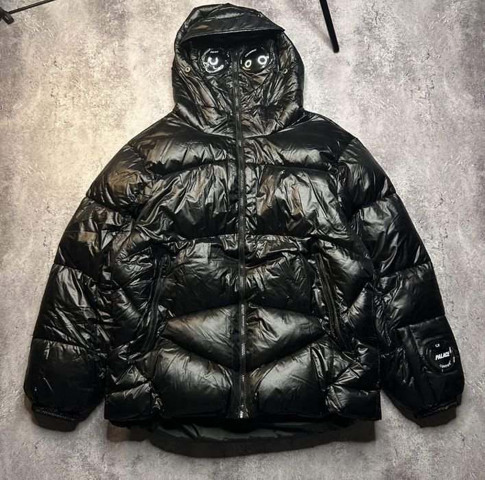 Herren Cp.company x Palace Daunenjacke Schwarz 38