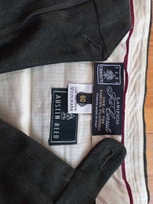 Men Trousers Grey Stretch 40