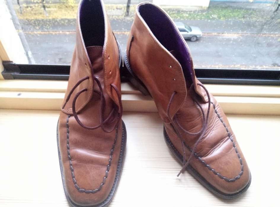 Мужские TED BAKER Ботинки Чёрные Кожа 42