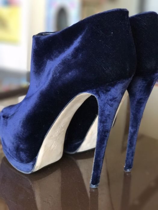 Женские Giuseppe Zanotti Ботинки Благородно Синего