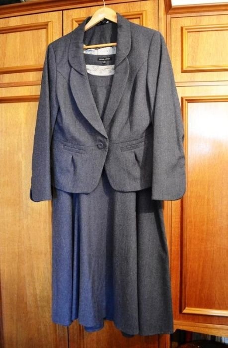 Femme Laura Ashley Costume Classique Laine 46