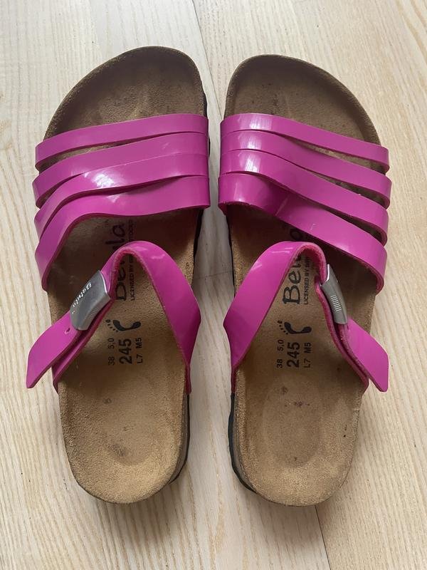 Женские Birkenstock Босоножки Розовый Замша 38