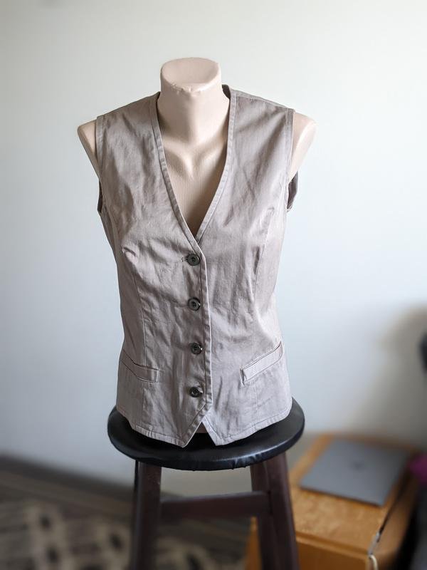 Donna A.P.C Gilet Grigio Taglia Unica
