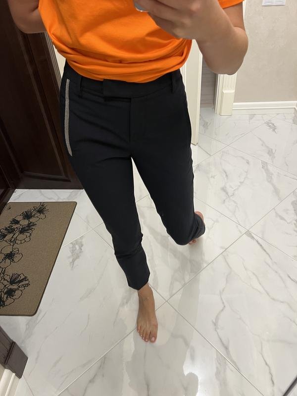 Damen Coccinelle Hose Marineblau 34 / XS / 42