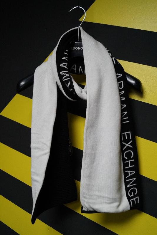 Herren Armani Exchange Schal Schwarz Einheitsgröße