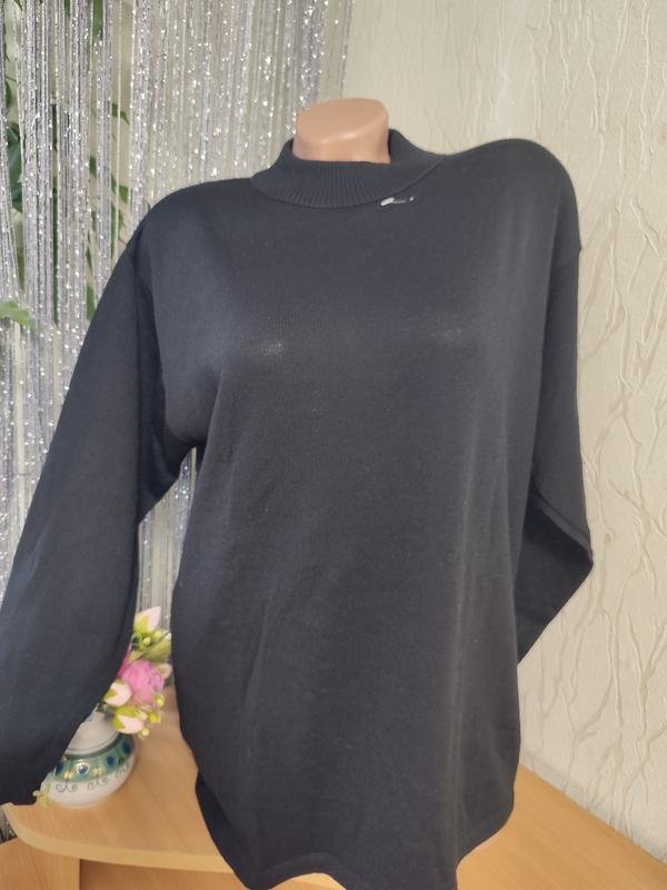 Женский Germano Zama Джемпер Чёрный Акрил 38 / M /