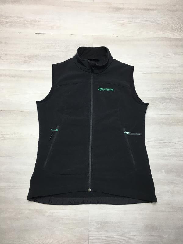 Donna Sprayway Gilet Nero Fleece 36 / S / 44