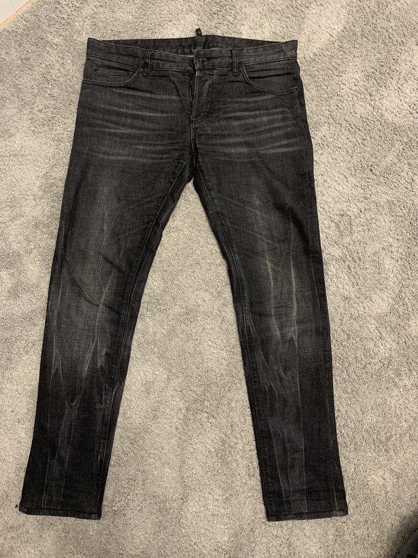 Herren Dsquared² Jeans Grau Denim 40 / XXL / 54