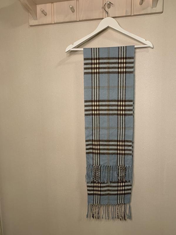 Femme Burberry Écharpe Blanche 