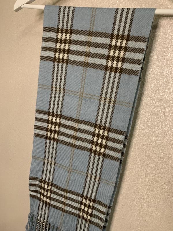 Femme Burberry Écharpe Blanche 