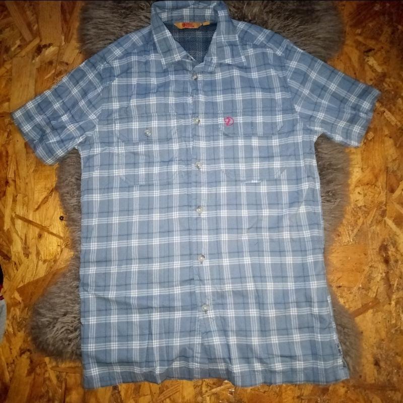 Herren Fjällräven T-Shirt Blau 36 / S / 44