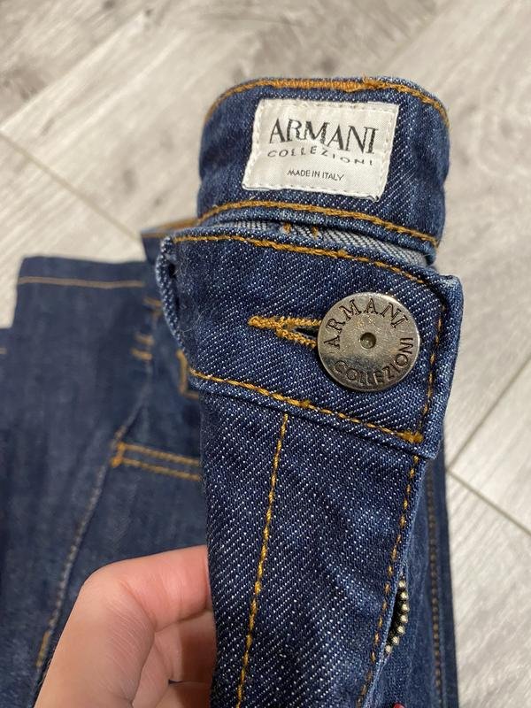 Femme Armani Collezioni Jeans Bleu Marine 28 / M