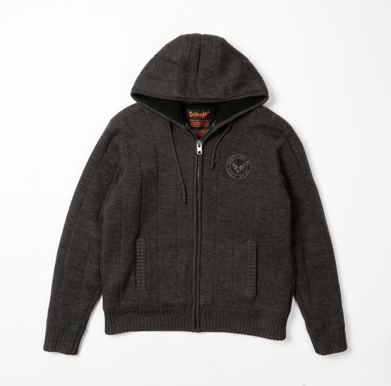 Homme Schott NYC Veste Grise 40 /L / 48