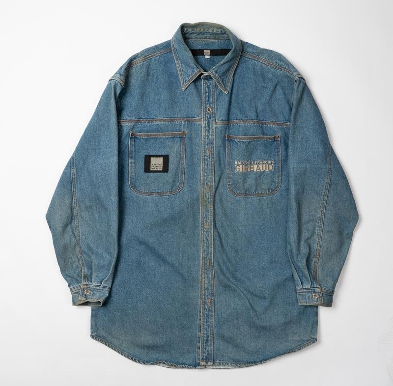 Uomo Marithé + François Girbaud Camicia Blu Navy