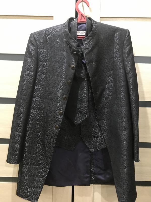 Мужской Carlo Pignatelli Пиджак Чёрный 40 /L / 48