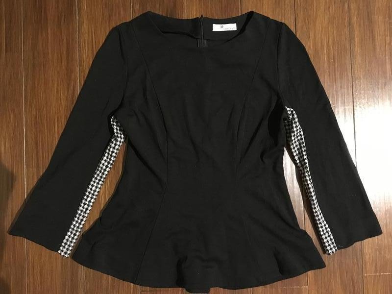 Женская Christian Dior Блуза Чёрный Трикотаж 36
