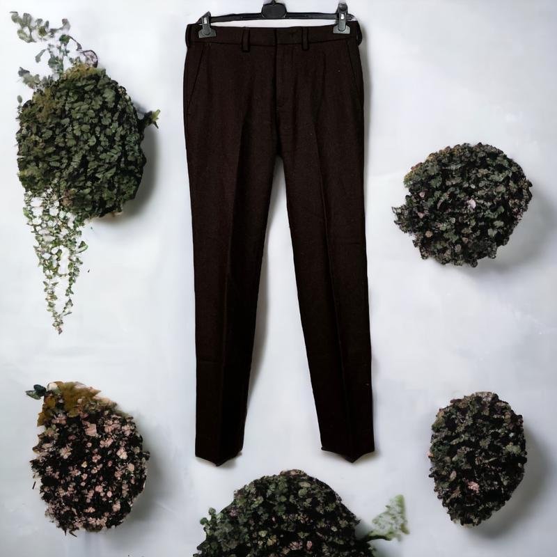 Мужской Club Monaco Брюки Коричневый Воля 28 / XS