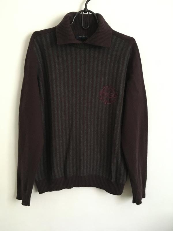 Homme Baindox Pull Marron Laine 42 / XL / 50