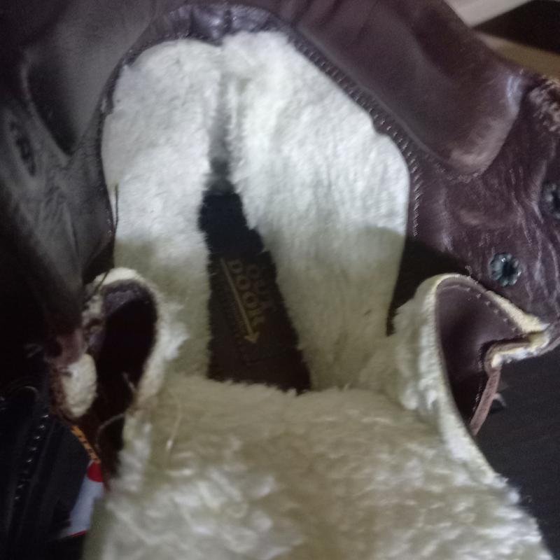 Мужские AMI Ботинки Бордовые Кожа 45.5