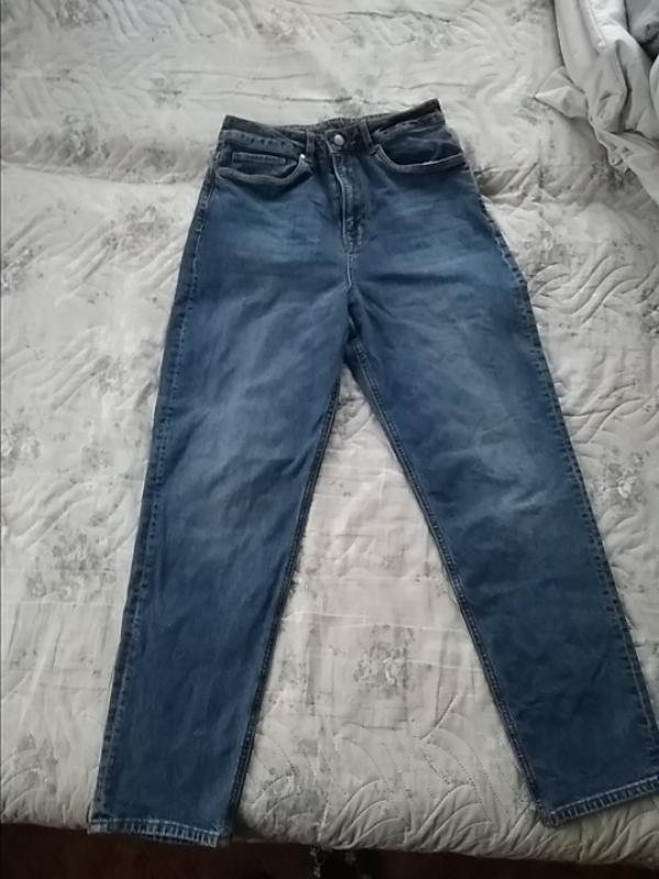 Женские Custommade Джинсы Тёмно-синий 28 / M