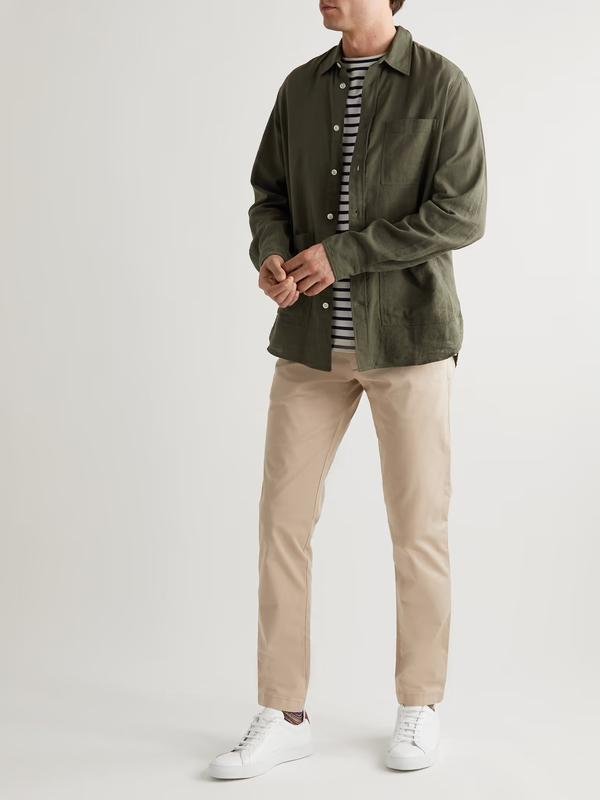 Homme Club Monaco Pantalons Beige Coton 32 / M /