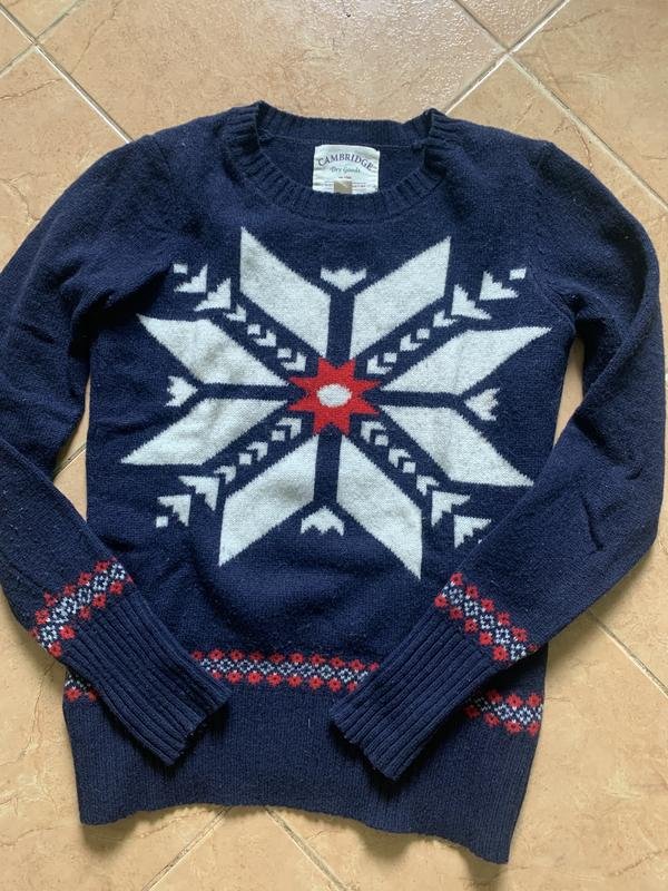 Женский Cambridge Satchel Свитер Тёмно-синий 36 /