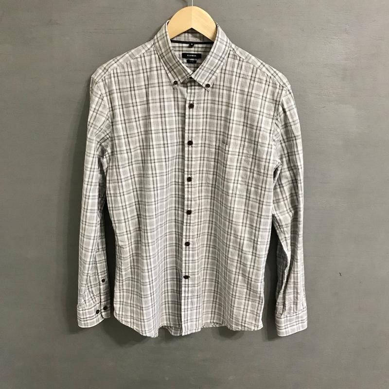 Мужской GLOBUS Рубашка Белая Хлопок 38 / M / 46