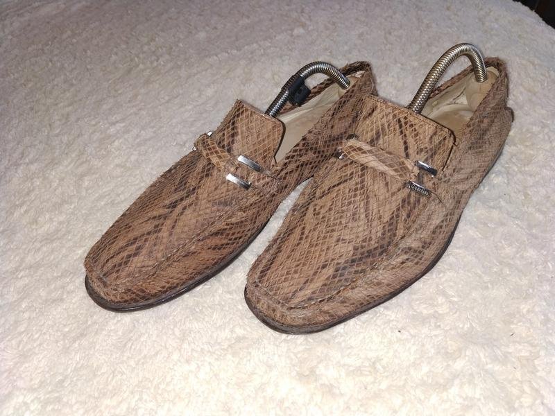 Herren Alberto Guardiani Slipper Braun 42