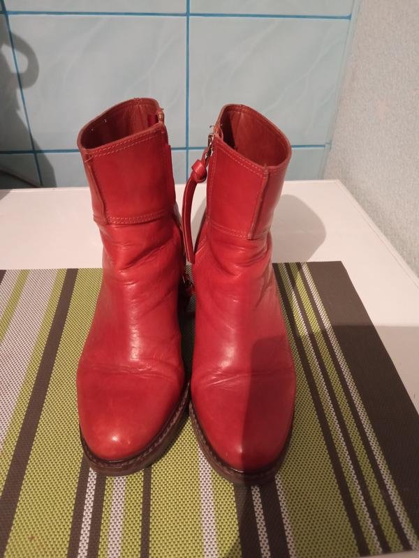 Women BOSS Orange Boots Coral Leather 36